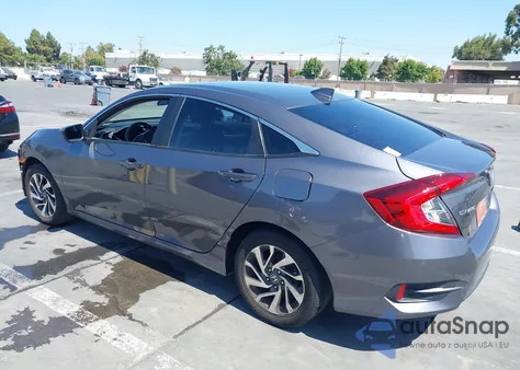 2018 Honda Civic Ex из США, поврежденный, VIN 2HGFC2F75JH599994